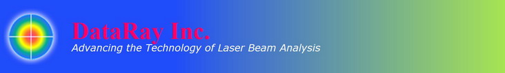 Dataray光束质量分析，光斑分析，M2光束分析系统